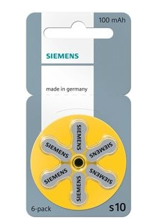 Siemens Hearing Aid Batteries Size 10