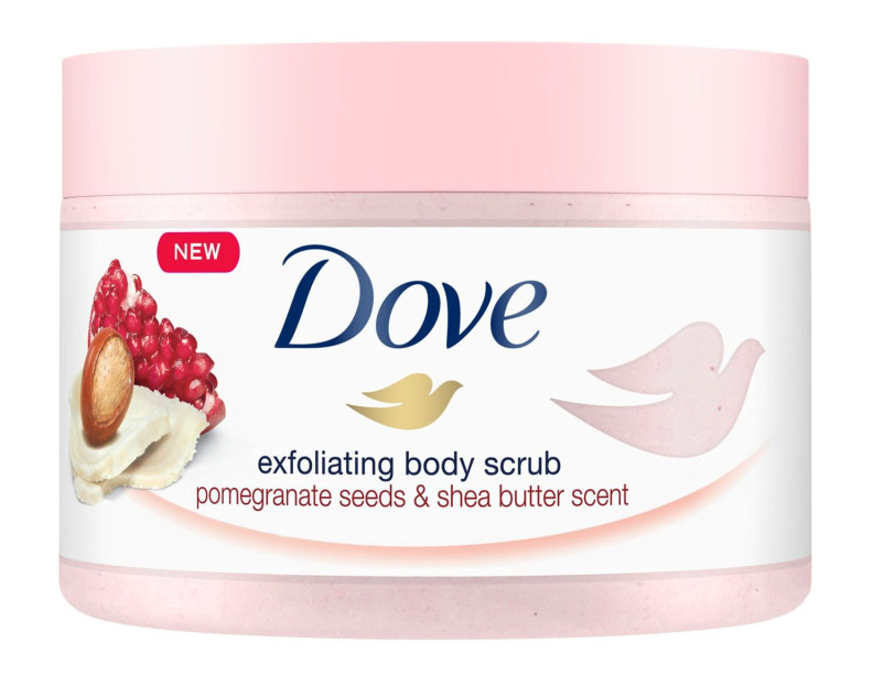 Dove Exfoliating Body Scrub Pomegranate Seeds & Shea Butter